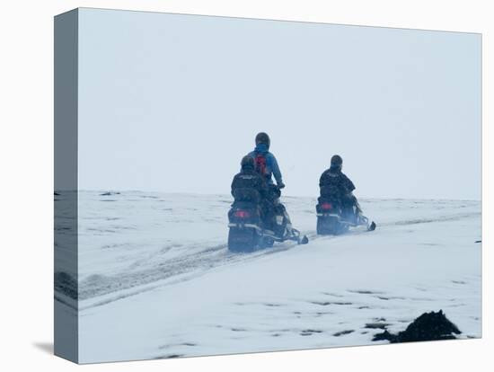 Skidooing on Langjokull Glacier, Iceland, Polar Regions-Ethel Davies-Premier Image Canvas