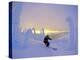 Skier in Snowghosts at Big Mountain Resort in Whitefish, Montana, USA-Chuck Haney-Premier Image Canvas