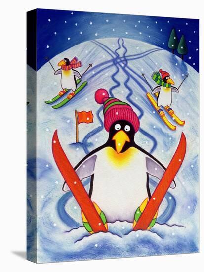 Skiing Holiday, 2000-Cathy Baxter-Premier Image Canvas