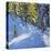 Skiing Through the Woods, La Clusaz, 2012-Andrew Macara-Premier Image Canvas