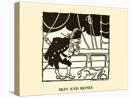 Skin And Bones-Frank Dobias-Stretched Canvas