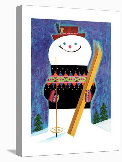 Skis for Snowman - Jack & Jill-Jack Weaver-Premier Image Canvas