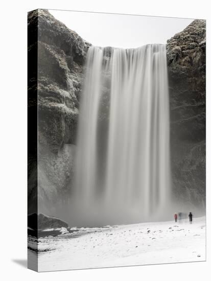 Skogafoss During Winter, One of the Icons of Iceland-Martin Zwick-Premier Image Canvas