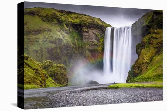 Skogafoss Waterfall Situated on the Skoga River in the South Region, Iceland, Polar Regions-Andrew Sproule-Premier Image Canvas