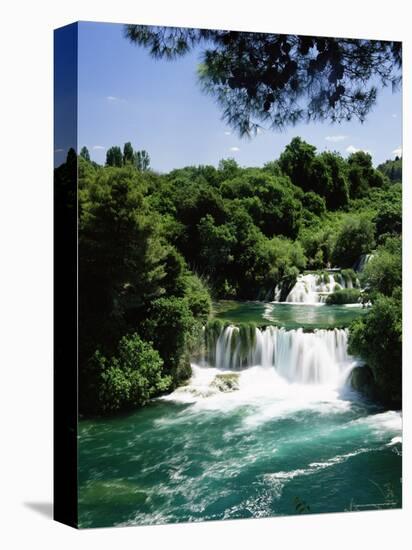 Skradinski Buk Waterfalls, Krka National Park, Dalmatia, Croatia, Europe-Gavin Hellier-Premier Image Canvas