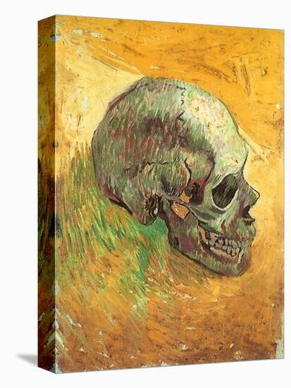 Skull in Profile, 1887-Vincent van Gogh-Premier Image Canvas