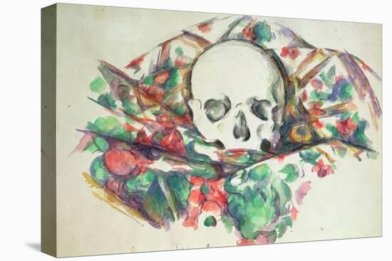 Skull on Drapery, C.1902-06-Paul C?zanne-Premier Image Canvas