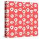 Skull Pattern.-TashaNatasha-Stretched Canvas