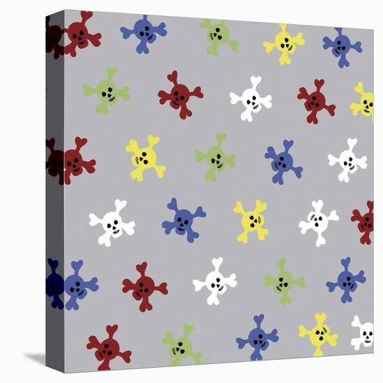 Skulls Pattern-Erin Clark-Premier Image Canvas