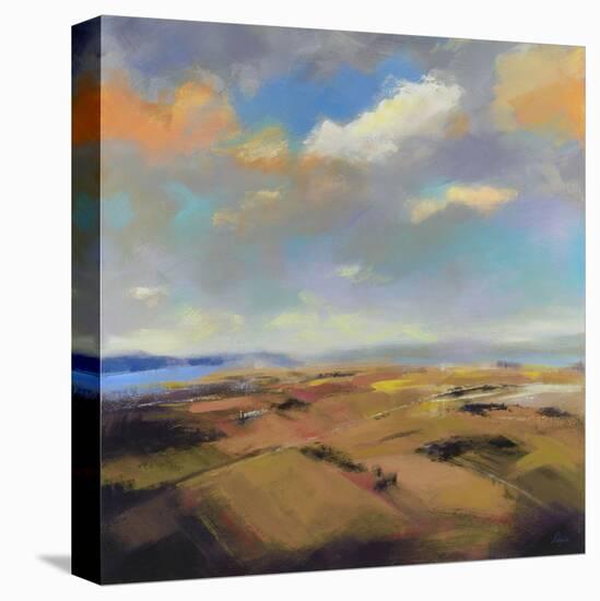 Sky and Land I-Robert Seguin-Stretched Canvas