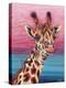 Sky High Giraffe I-Carolee Vitaletti-Stretched Canvas