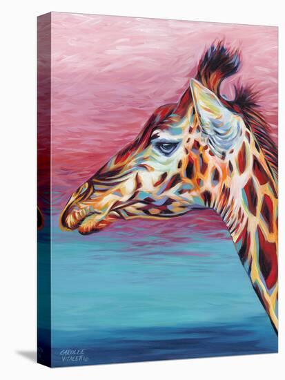 Sky High Giraffe II-Carolee Vitaletti-Stretched Canvas