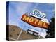 Sky Motel Sign, Drummond, Montana, USA-Nancy & Steve Ross-Premier Image Canvas