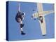 Skydivers Jumping from Plane-null-Premier Image Canvas