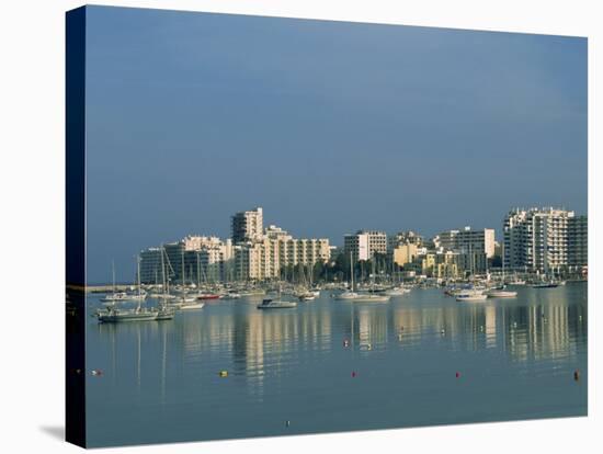 Skyline and Marina, San Antonio Bay, Ibiza, Balearic Islands, Spain, Mediterranean, Europe-Lightfoot Jeremy-Premier Image Canvas