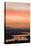 Skyline and Olympic Mountains, Sunset, Lake Washington, Seattle, Washington, USA-Merrill Images-Premier Image Canvas
