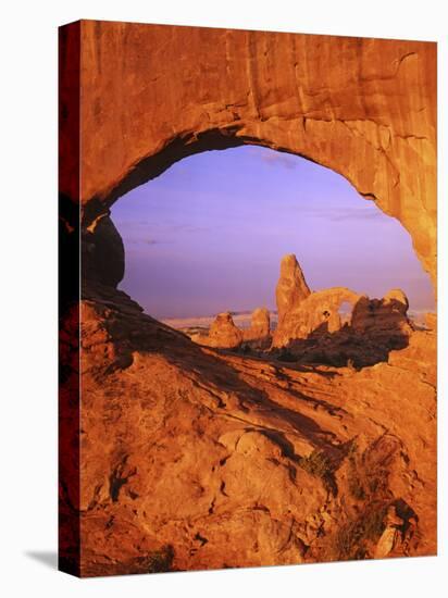 Skyline Arch, Arches National Park, Utah, USA-Charles Gurche-Premier Image Canvas