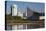 Skyline by the Arkansas River, Wichita, Kansas, USA-Walter Bibikow-Premier Image Canvas