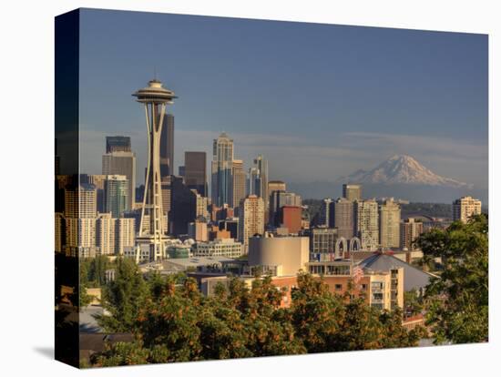 Skyline From Kerry Park, Seattle, Washington, USA-Jamie & Judy Wild-Premier Image Canvas