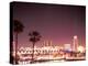 Skyline from the Park at Long Beach Harbor, Long Beach, California, USA-Brent Bergherm-Premier Image Canvas