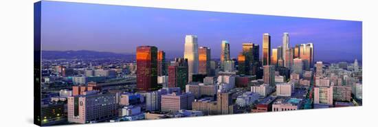 Skyline, Los Angeles, California-null-Stretched Canvas