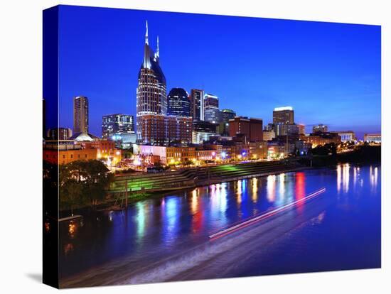 Skyline of Downtown Nashville, Tennessee, Usa.-SeanPavonePhoto-Premier Image Canvas