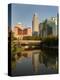 Skyline of Downtown, Omaha, Nebraska-Gayle Harper-Premier Image Canvas