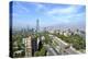 Skyline of Downtown Santiago, the Capital of Chile, Featuring 300-Meter High Gran Torre Santiago, T-1photo-Premier Image Canvas