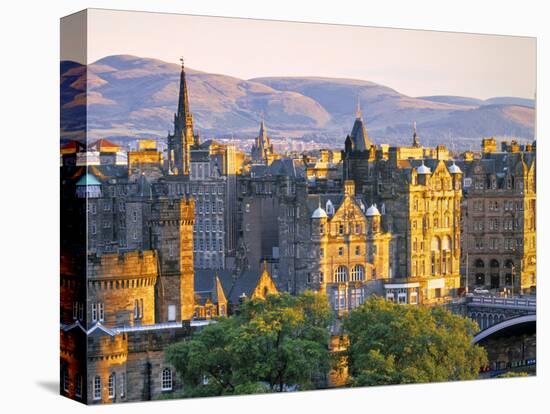 Skyline of Edinburgh, Scotland-Doug Pearson-Premier Image Canvas