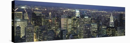 Skyline of Manhattan-Murat Taner-Stretched Canvas