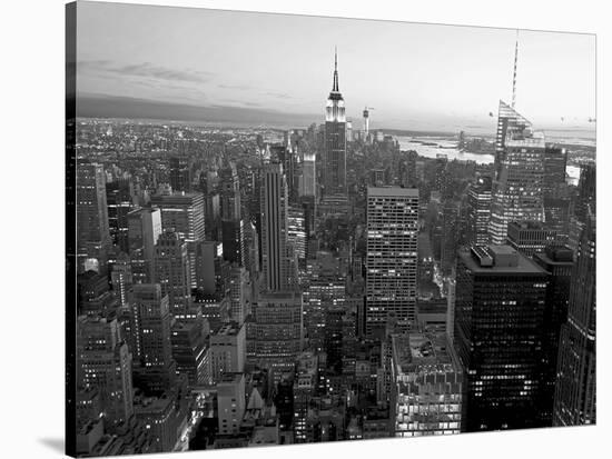 Skyline of Midtown Manhattan, NYC-Vadim Ratsenskiy-Stretched Canvas