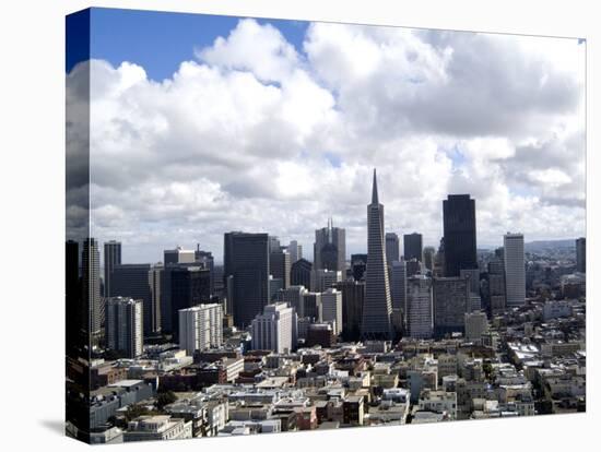 Skyline of San Francisco, California, USA-Bill Bachmann-Premier Image Canvas