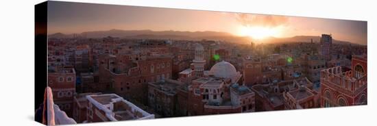 Skyline of Sana'a, Yemen-Michele Falzone-Premier Image Canvas