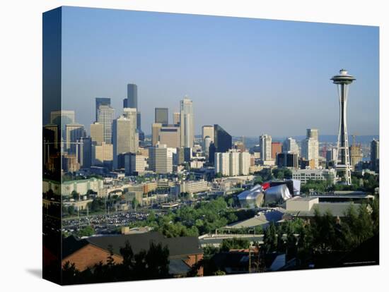 Skyline of Seattle, Washington State, USA-Firecrest Pictures-Premier Image Canvas