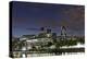 Skyline of the City of London with the Thames, Swiss Re Tower, South Shore of the Thames-Axel Schmies-Premier Image Canvas