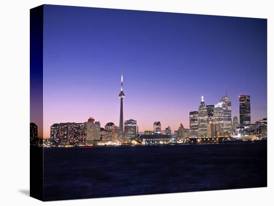 Skyline of Toronto, Ontario, Canada-Walter Bibikow-Premier Image Canvas