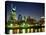 Skyline with Reflection in Cumberland River-Barry Winiker-Premier Image Canvas