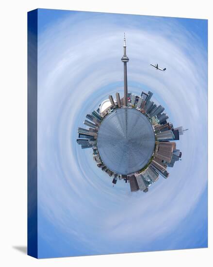 Skylines Of Toronto-null-Stretched Canvas