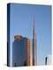 Skyscraper at Sunset, Garibaldi District, Milan, Lombardy, Italy, Europe-Vincenzo Lombardo-Premier Image Canvas