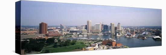 Skyscrapers in a City, Baltimore, Maryland, USA-null-Premier Image Canvas