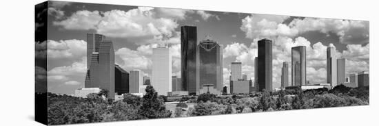 Skyscrapers in a city, Houston, Texas, USA-null-Premier Image Canvas