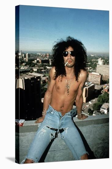 Slash, Guitarist Member of Group Guns N'Roses in 1992-null-Stretched Canvas
