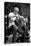Slava Rostropovich Playing the Cello on a Stage-null-Premier Image Canvas