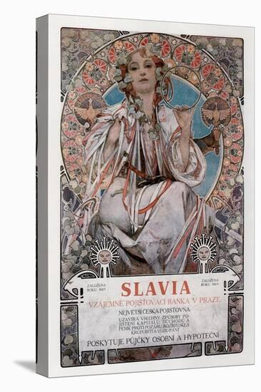 Slavia, 1907-Alphonse Mucha-Premier Image Canvas