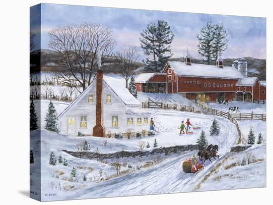 Sledders Return-Bob Fair-Premier Image Canvas