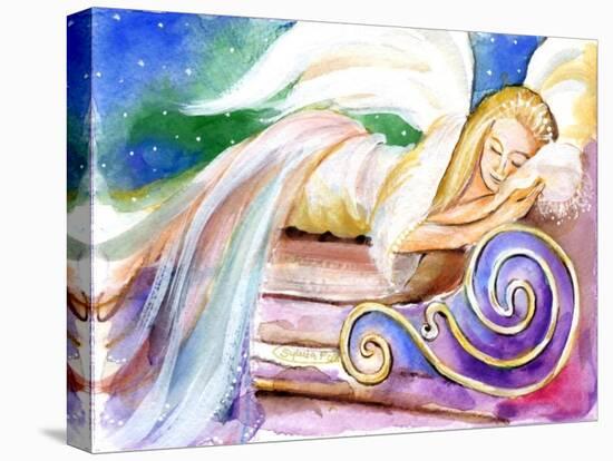 Sleeping Angel in Heaven-sylvia pimental-Stretched Canvas