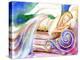 Sleeping Angel in Heaven-sylvia pimental-Stretched Canvas