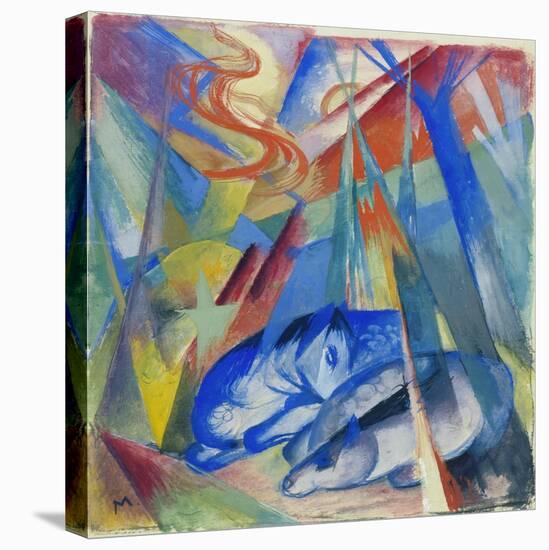 Sleeping Animals, 1913-Franz Marc-Premier Image Canvas