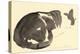 Sleeping cat, 1984-Claudia Hutchins-Puechavy-Premier Image Canvas