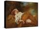 Sleeping Harvester (Oil on Canvas)-Jean Francois de Troy-Premier Image Canvas